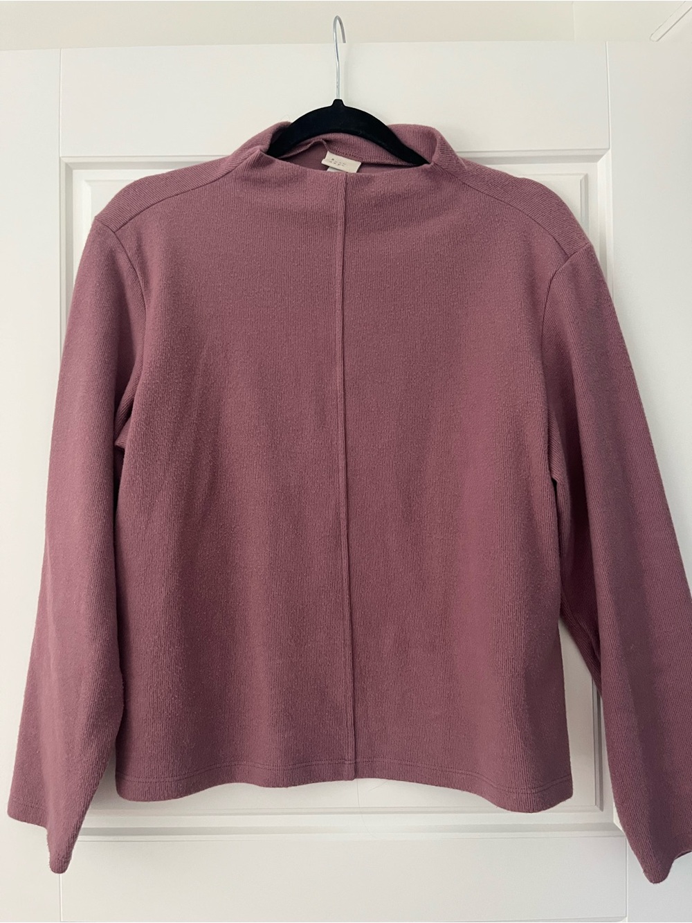a new day Mauve Pullover Sweater